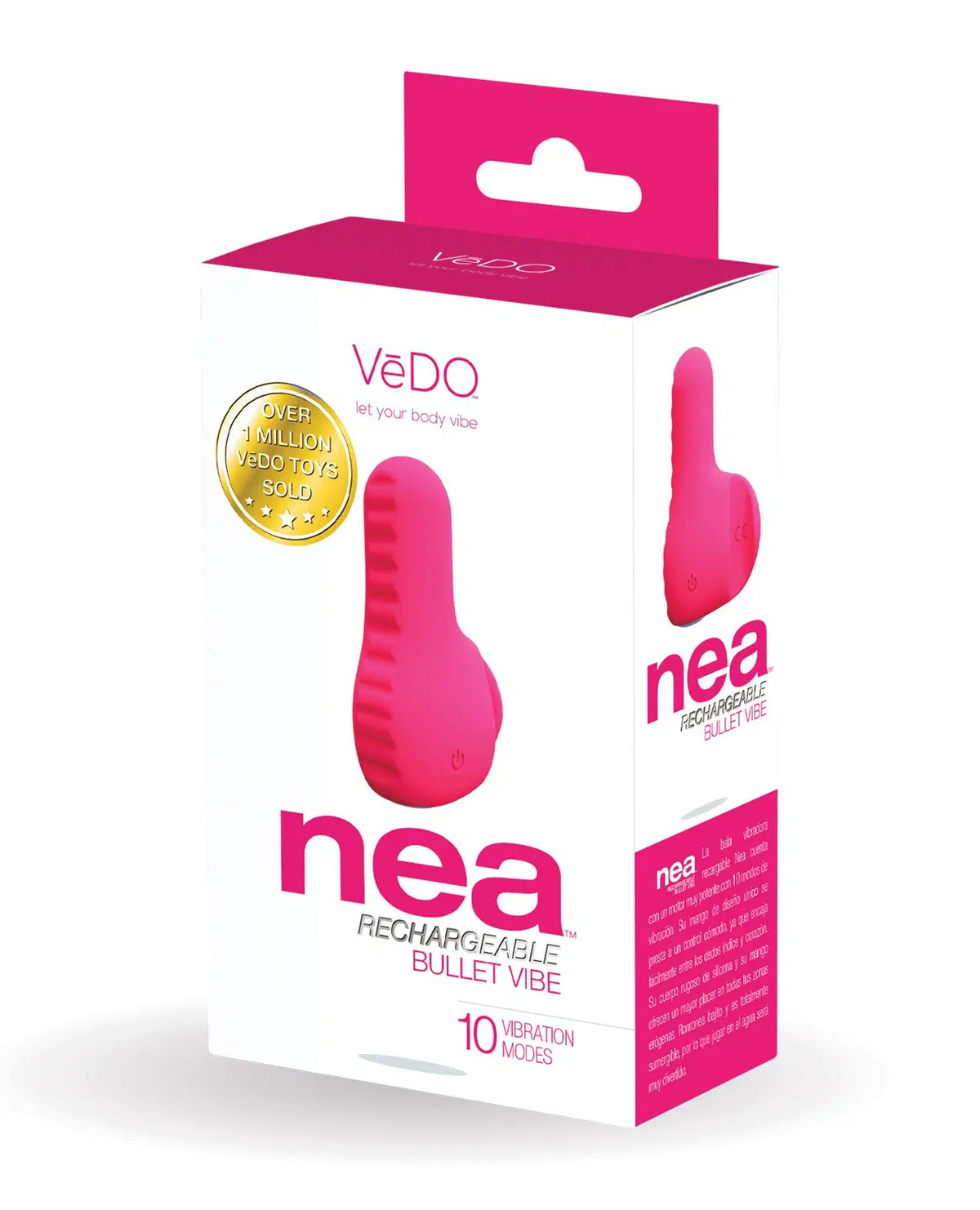 VEDO NEA RECHARGEABLE FINGER VIBE FOXY PINK
