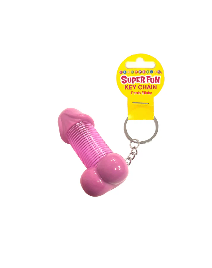 Super Fun Penis Slinky Keychain Bag of 6