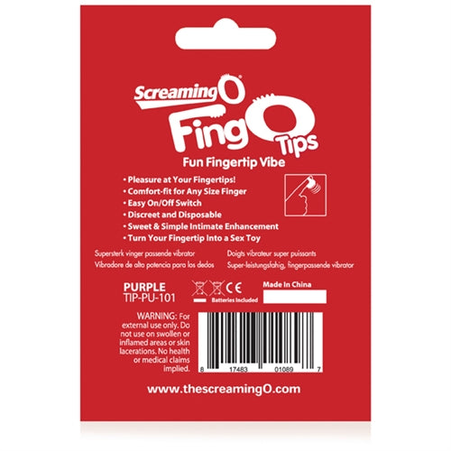 SCREAMING O QUICKIE FING O TIPS PURPLE