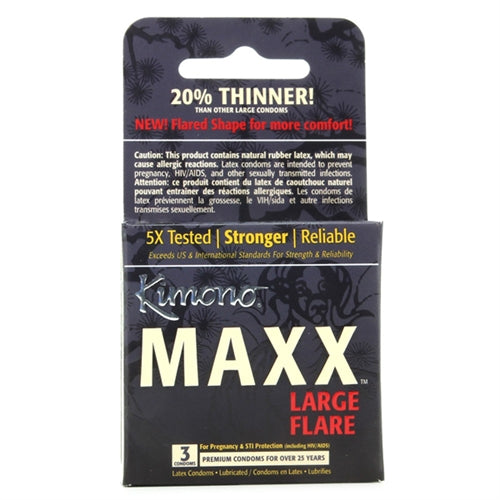 Kimono Maxx Large Flare - 3 Pack