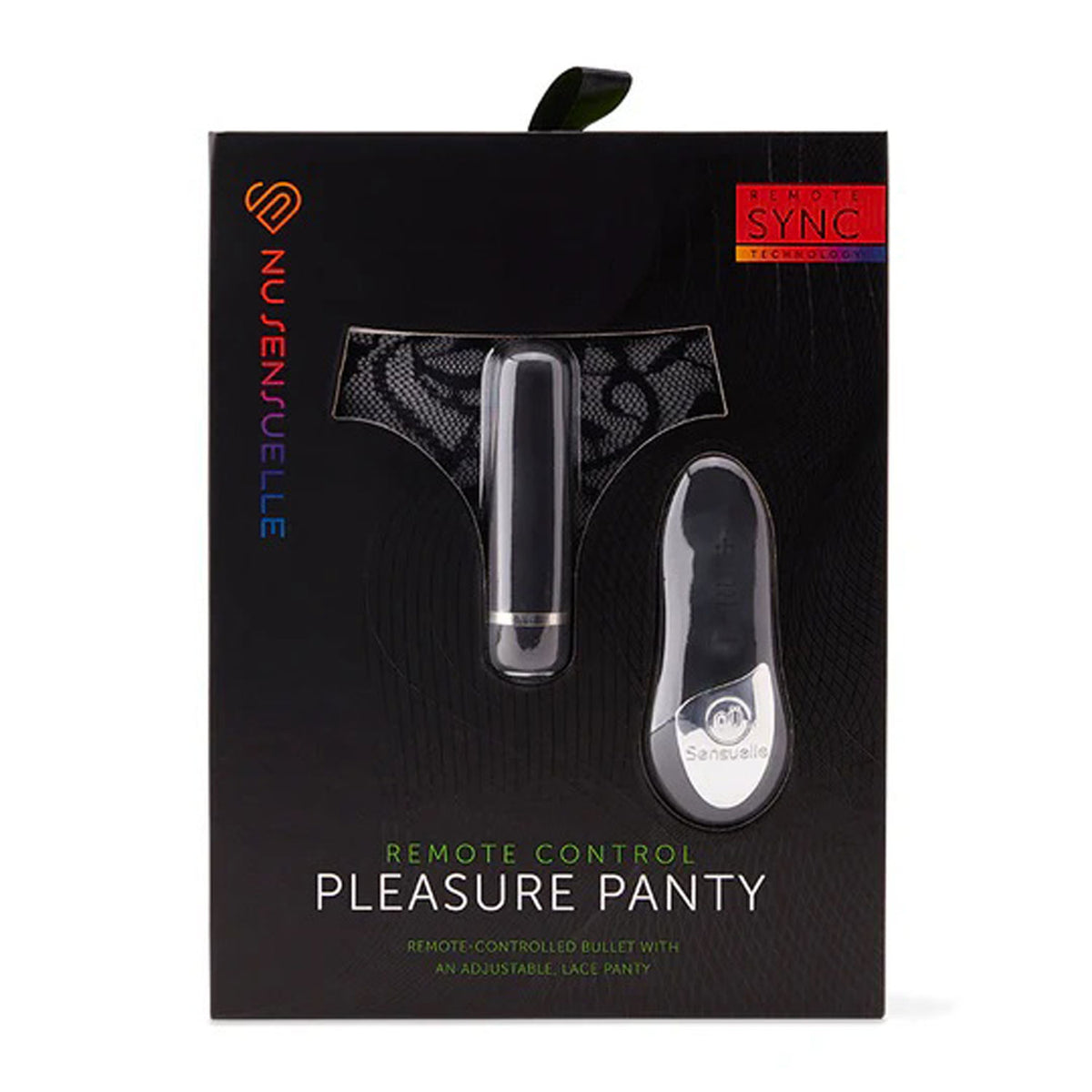 SENSUELLE PLEASURE PANTY BLACK REMOTE CONTROL