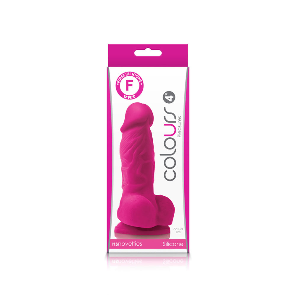 COLOURS PLEASURES 4IN DILDO PINK