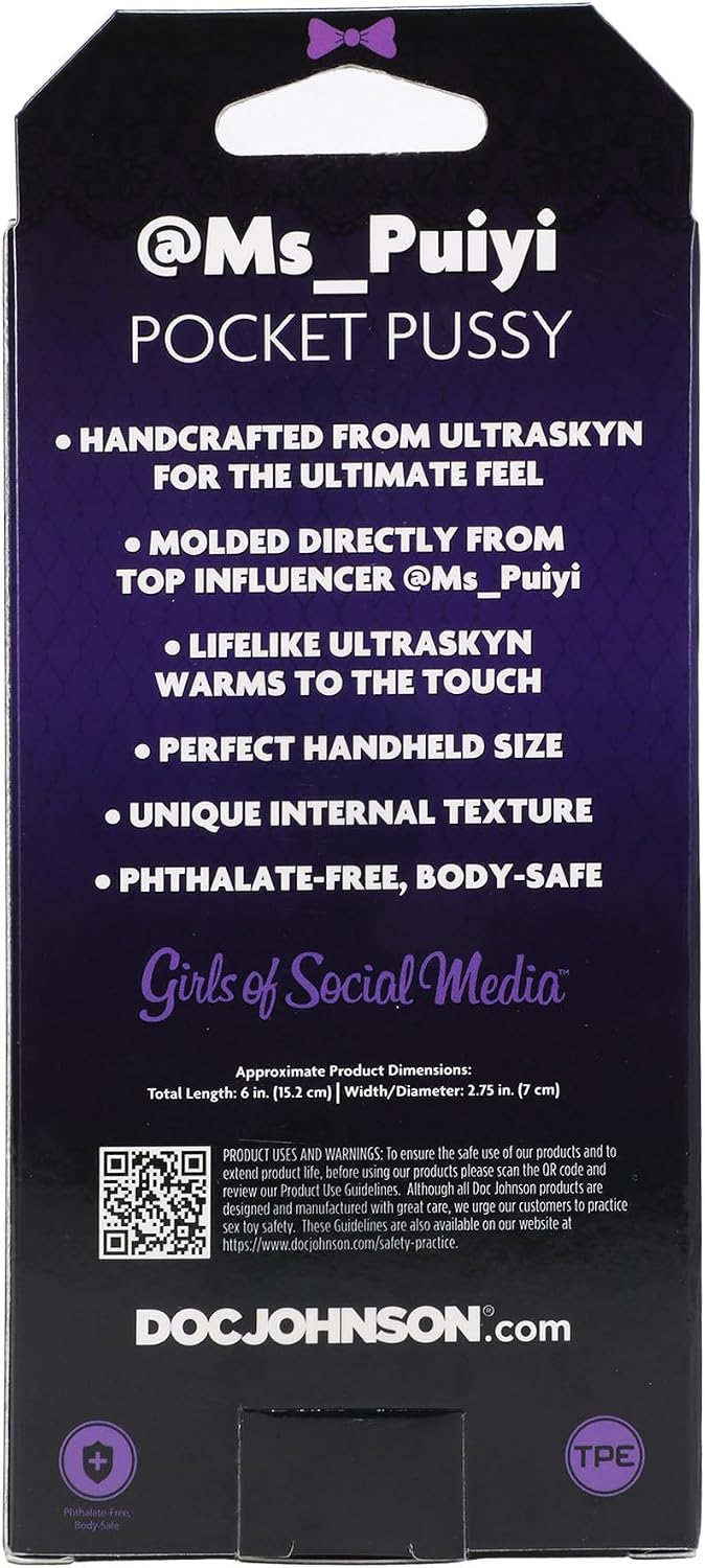 Signature Strokers @MS_PUIYI Vanilla – ULTRASKYN Realistic Pocket Stroker
