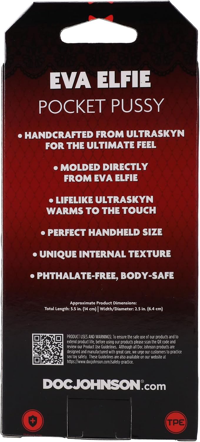 Signature Strokers Eva Elfie Vanilla – ULTRASKYN Realistic Pocket Stroker