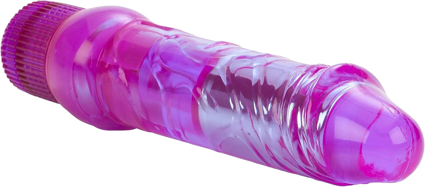 Waterproof Crystalessence Gyrating Penis – 6.5" Multi-Speed Vibrating Massager
