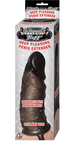 MACK TUFF DEEP PLEASURE PENIS EXTENDER BLACK