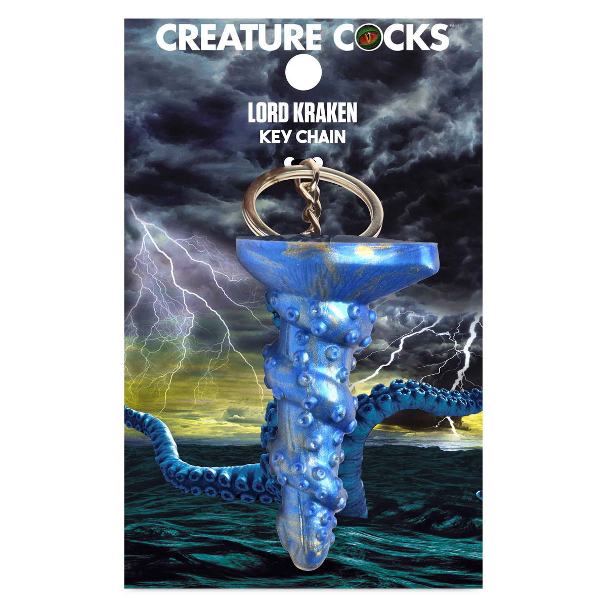 CREATURE COCKS LORD KRAKEN SILICONE KEYCHAIN