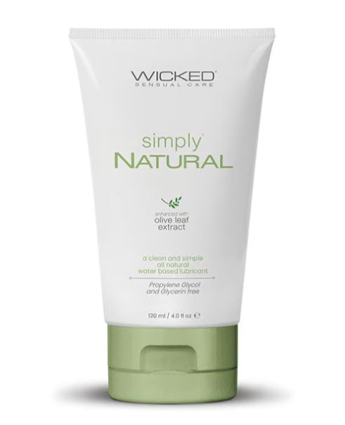 Wicked Simply Natural Lube 4 Oz