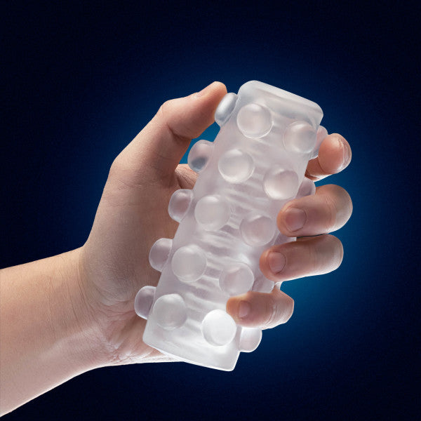 Rize Swich Glow in the Dark Self Lubricating Stroker Clear