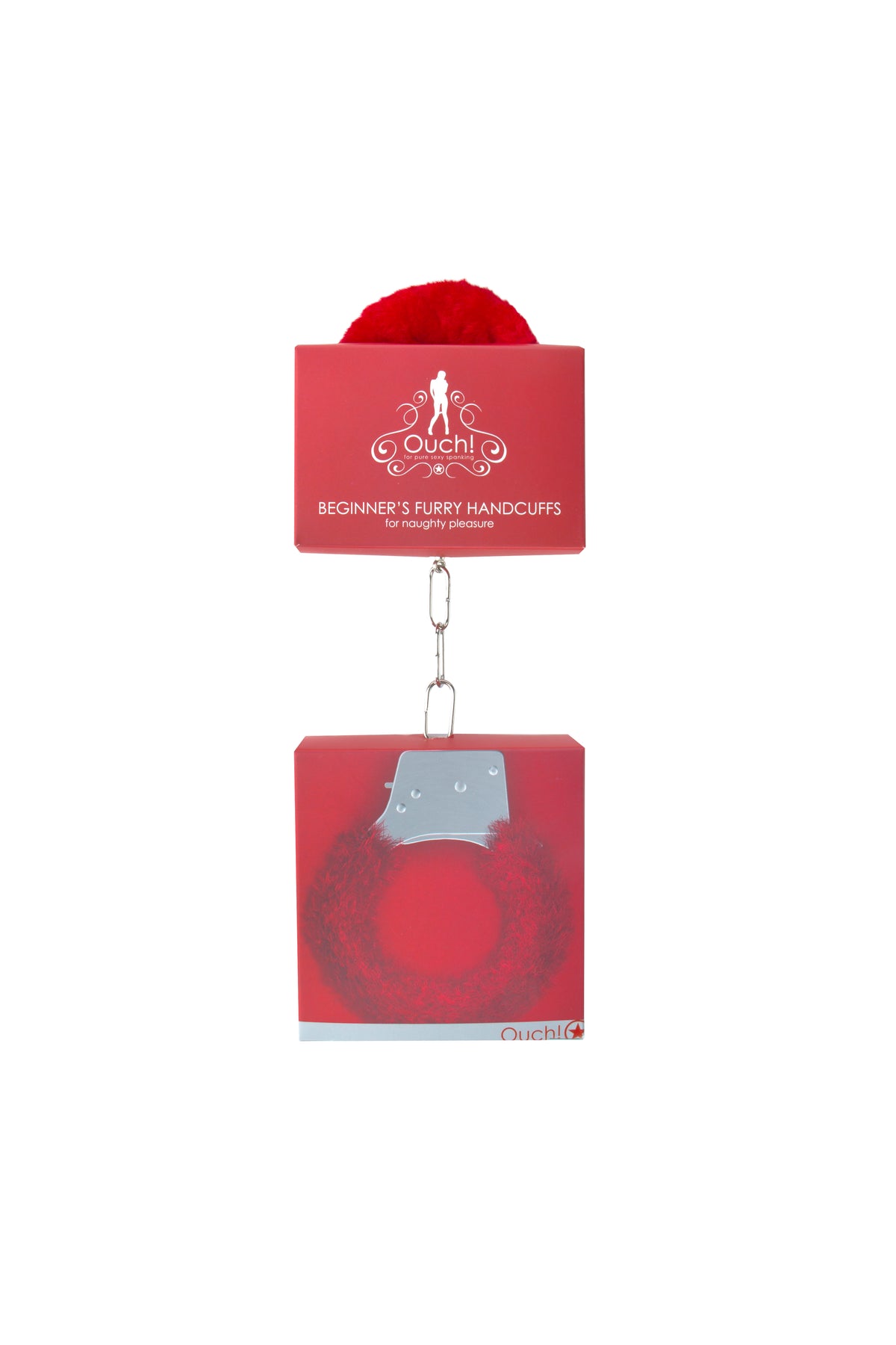 BEGINNER'S HANDCUFFS FURRY RED