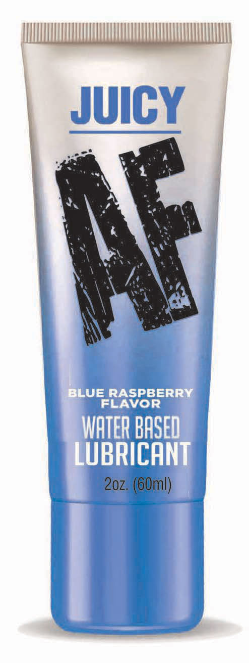 JUICY AF LUBE BLUE RASPBERRY 2 OZ