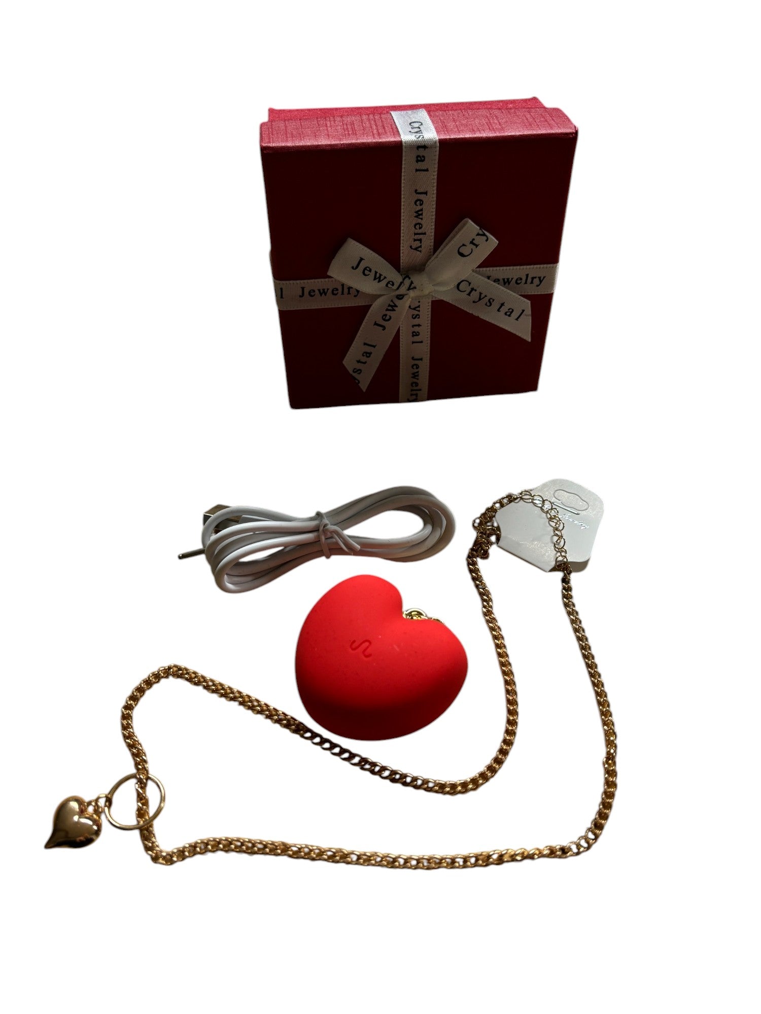 DJ Vibrating Heart Necklace
