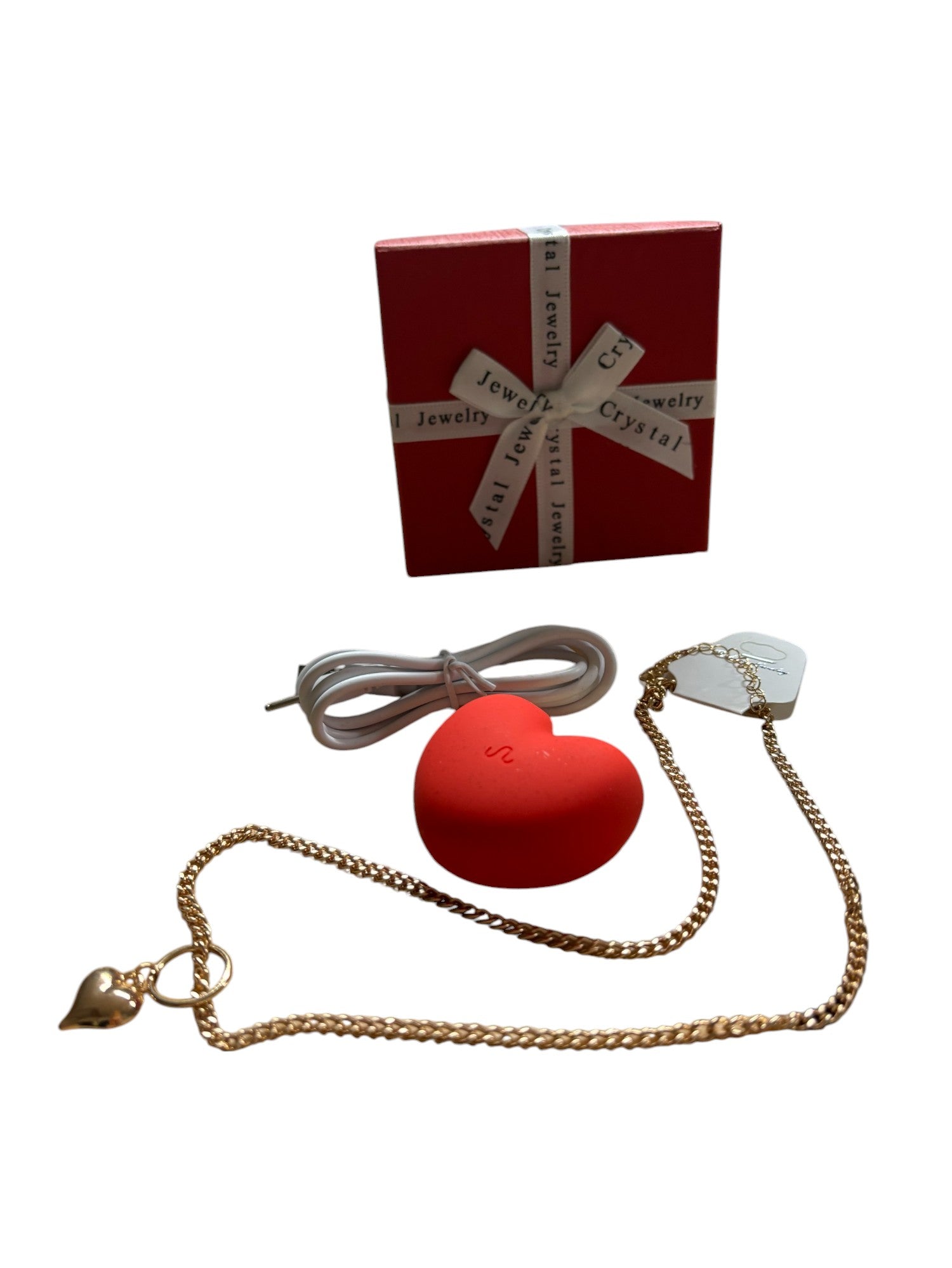 DJ Vibrating Heart Necklace