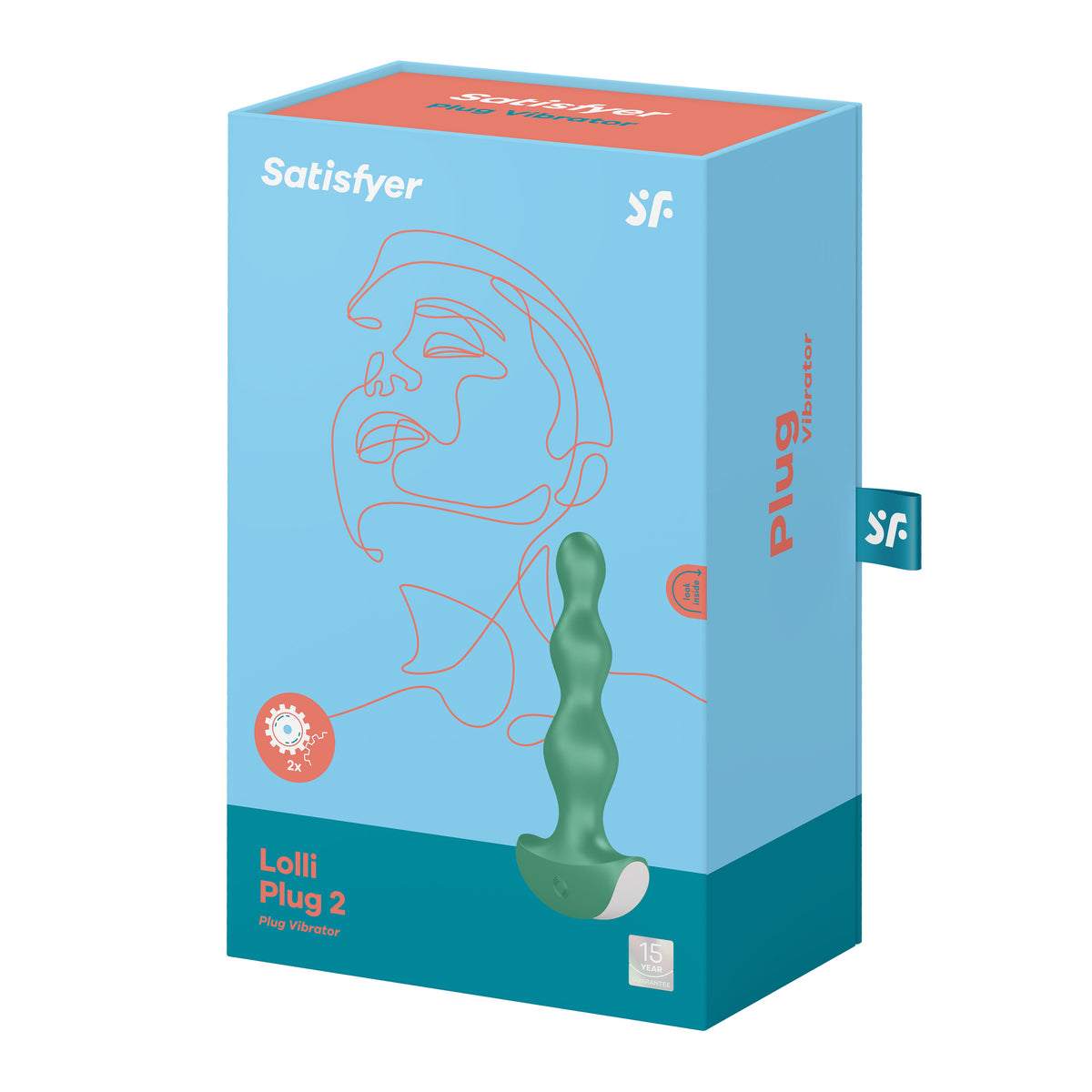 SATISFYER LOLLI-PLUG 2 GREEN (NET)