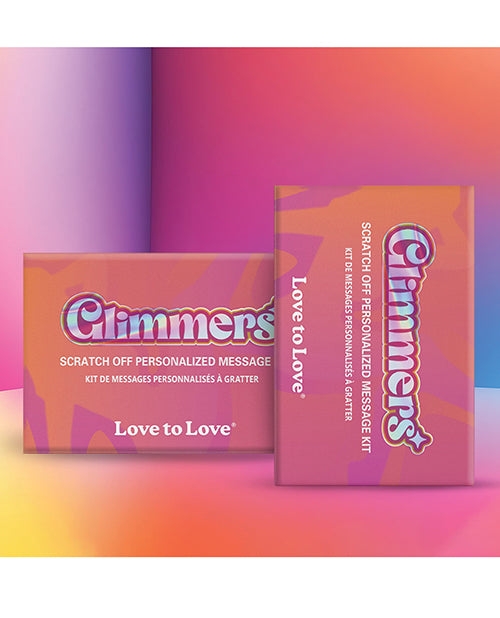 Love to Love Glimmers Personalized Scratch Off - Multi Color