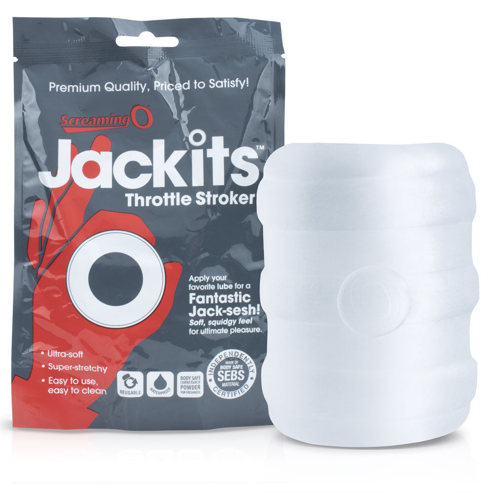 JACKITS THROTTLE STROKER CLEAR