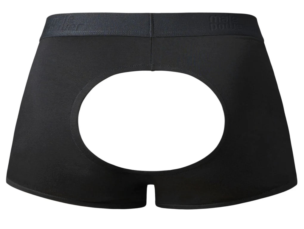 Male Power Ultimate Stud Duo CRR Moonshine Mini Light Blue S/M – Sheer Mesh Pouch Brief