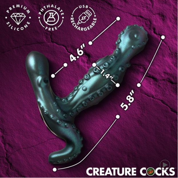 Creature Cocks Octoprobe Gyrating Prostate Vibrator