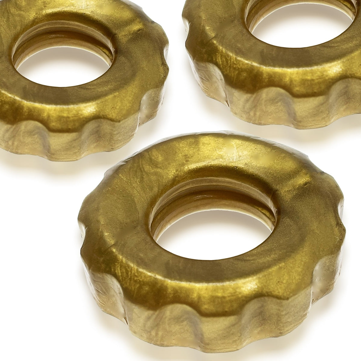 Super Huj 3Pk Cock Rings Bronze (Net)
