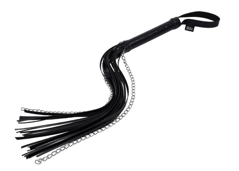 Shadow Chain Flogger - Black