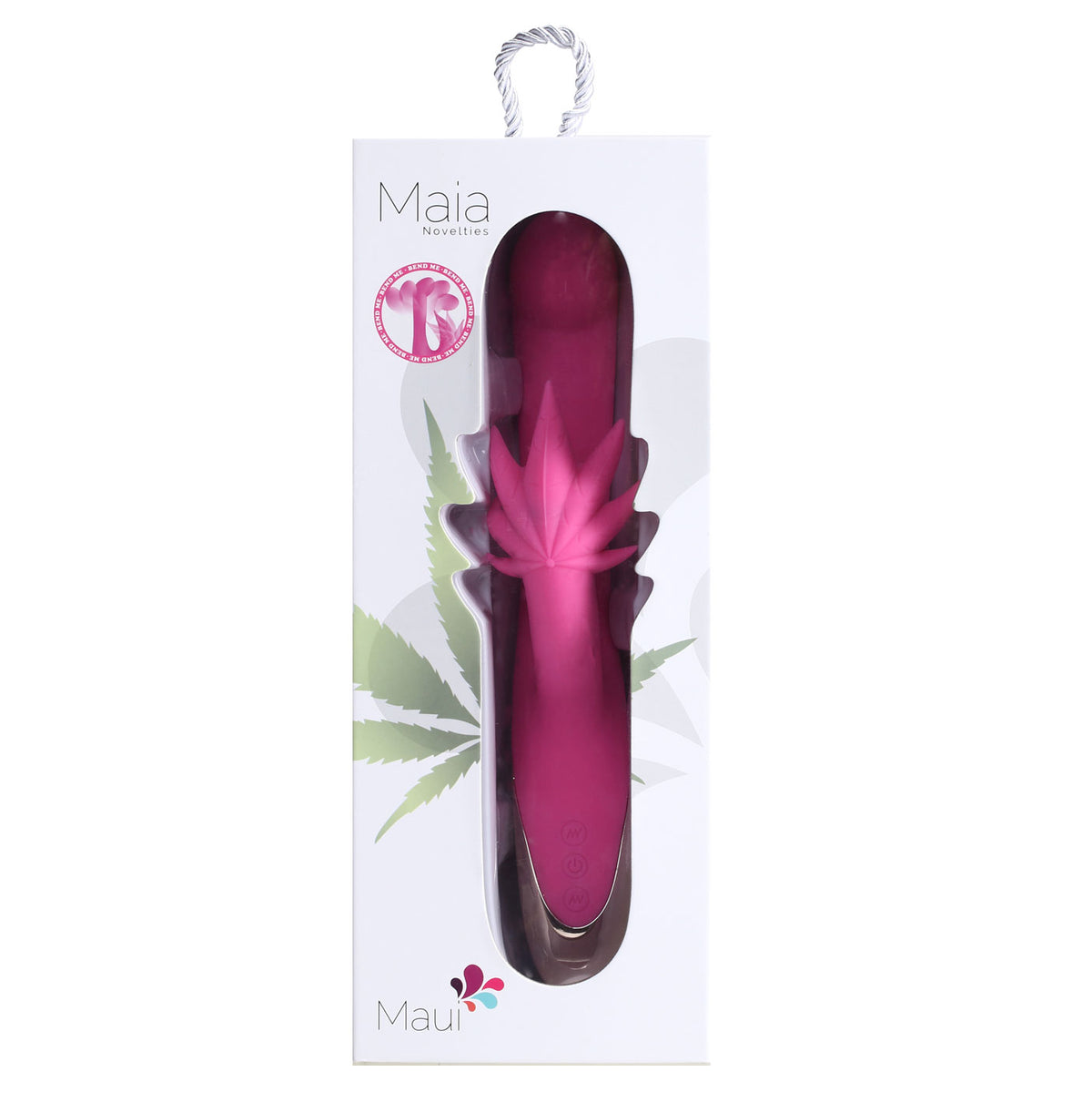 MAUI RECHARGEABLE SILICONE POSEABLE 420 RABBIT