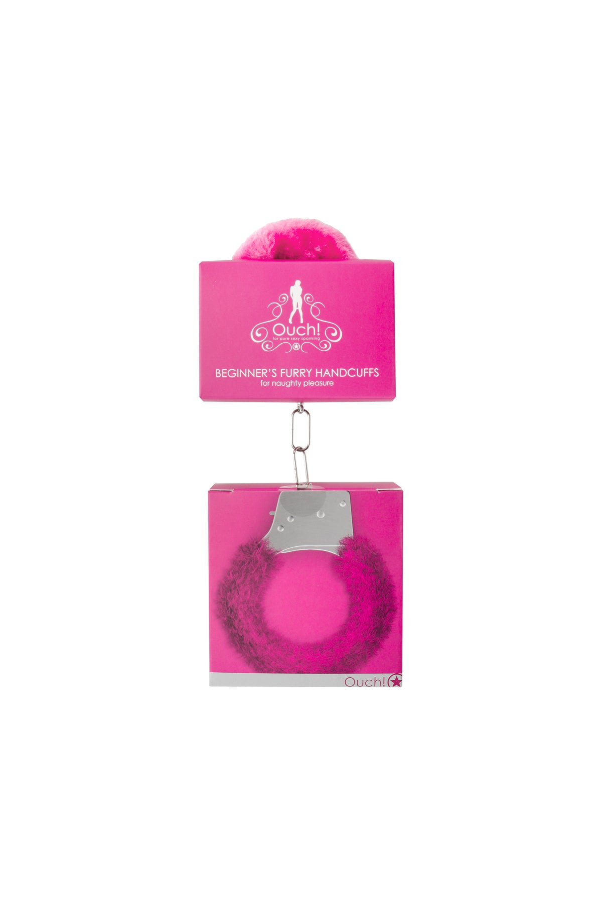 BEGINNER'S HANDCUFFS FURRY PINK