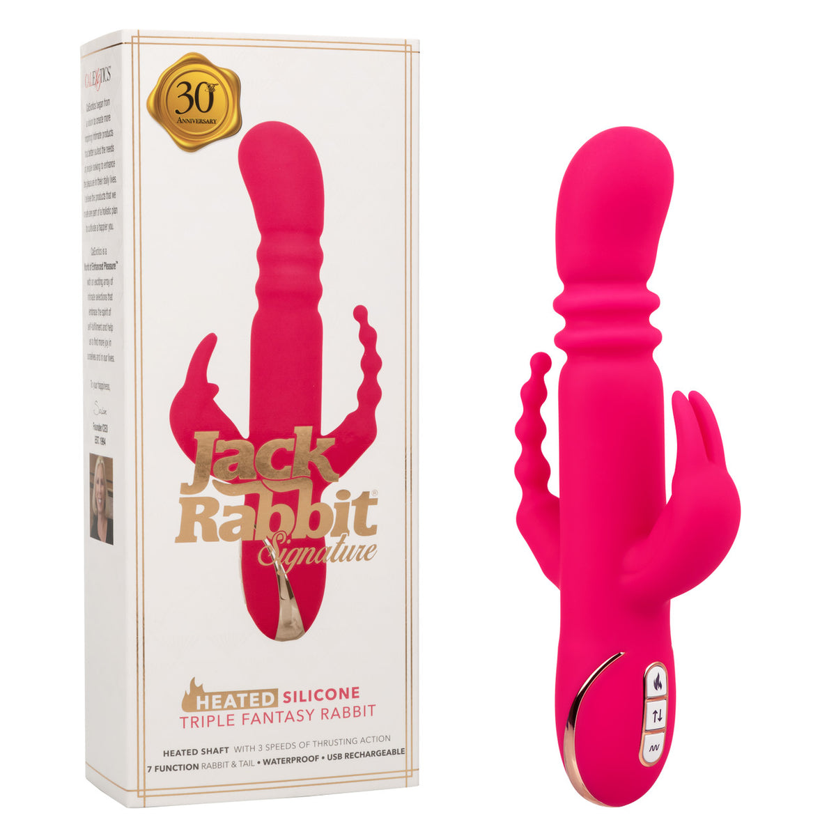 JACK RABBIT SIGNATURE HEATED TRIPLE FANTASY RABBIT