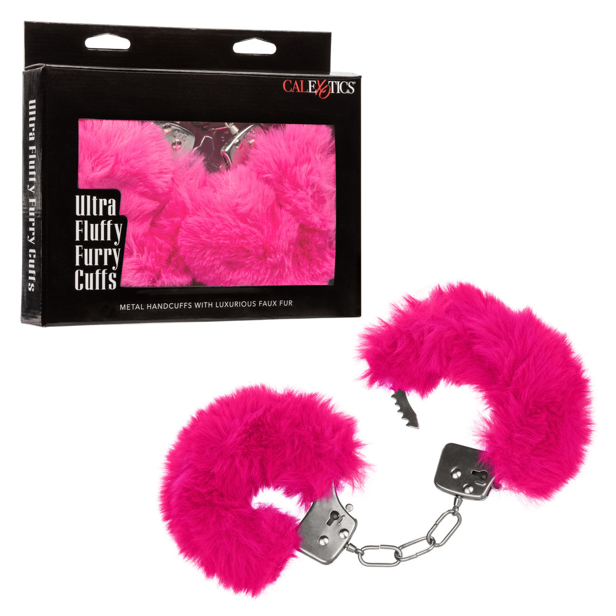 ULTRA FLUFFY FURRY CUFFS PINK