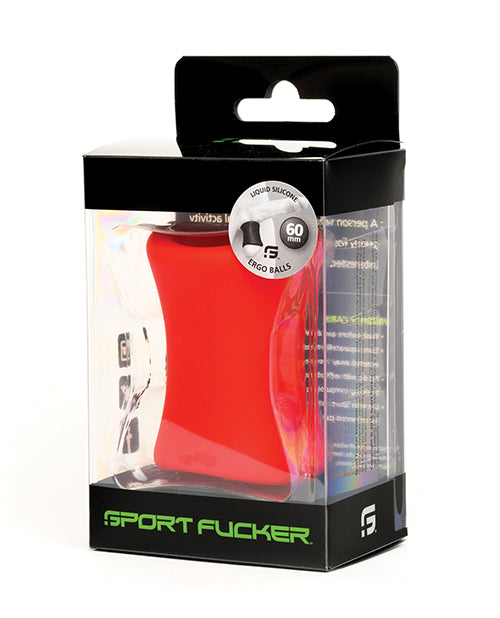 Sport Fucker Ergo Balls - 60 mm Red