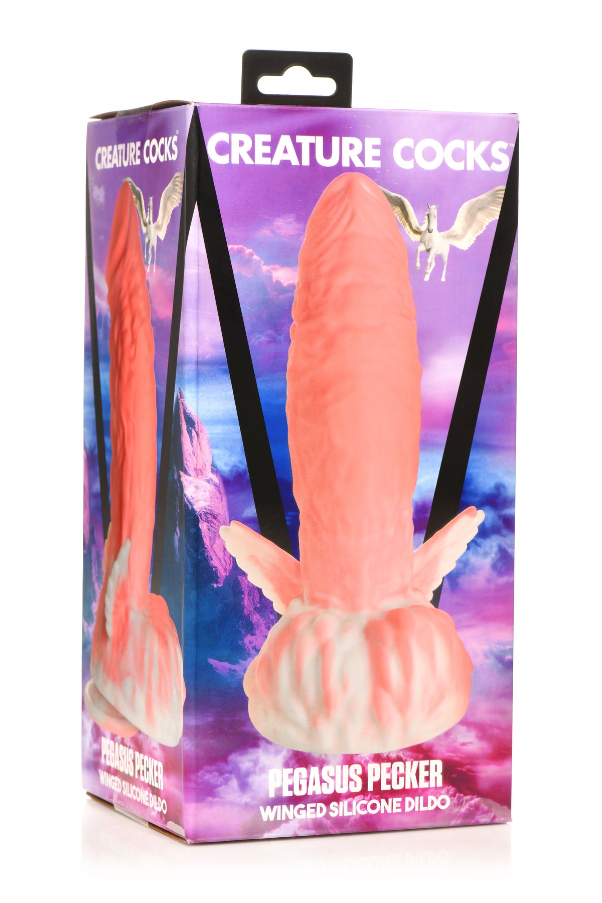 CREATURE COCKS PEGASUS PECKER WINGED SILICONE DILDO