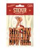 RIDE EM COWGIRL STICKER (NET)
