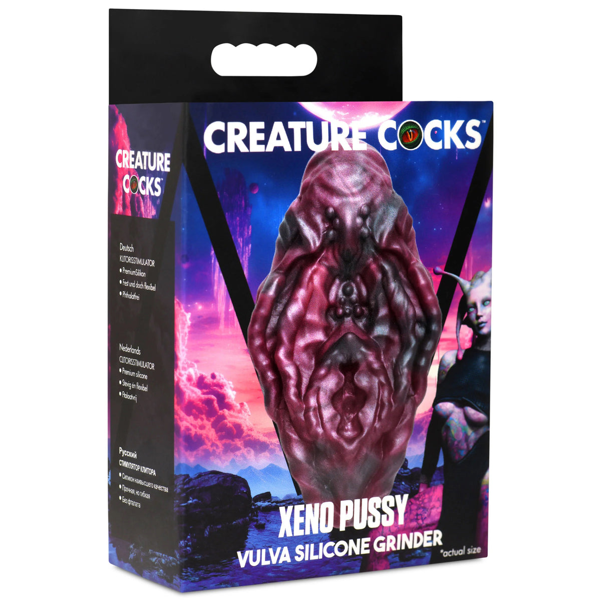 CREATURE COCKS XENO PUSSY VULVA SILICONE GRINDER