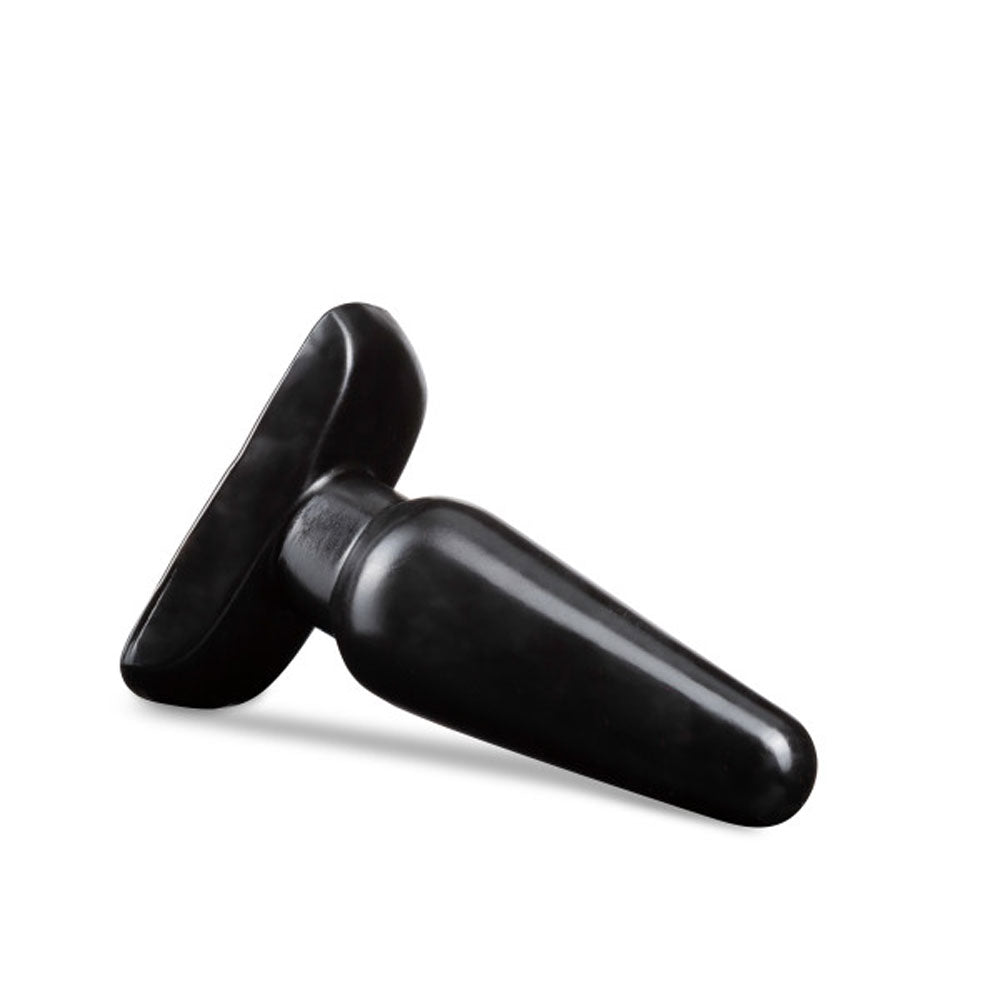 ANAL ADVENTURES BASIC ANAL PLUG - MEDIUM - BLACK