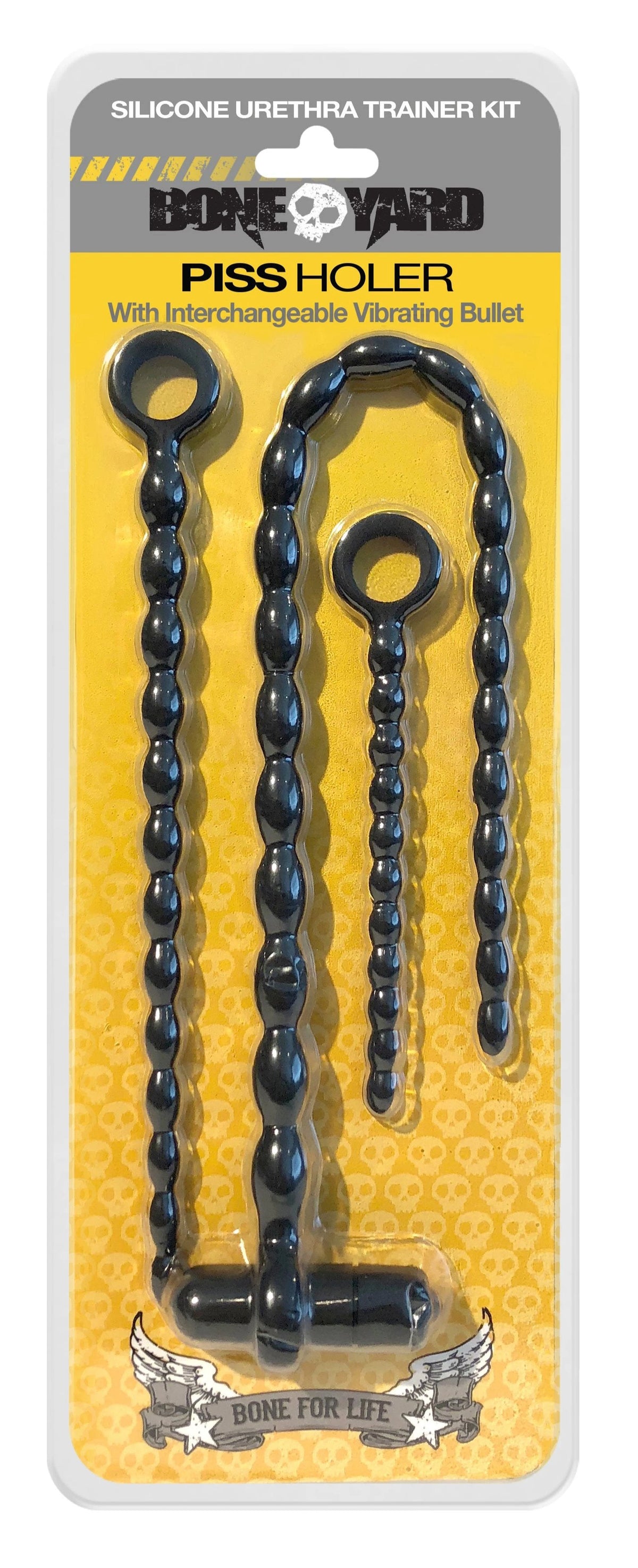BONEYARD PISS HOLER W/ INTERCHANGEABLE VIBRATING BULLET