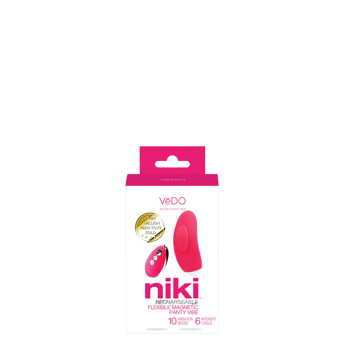 VEDO NIKI RECHARGEABLE PANTY VIBE FOXY PINK