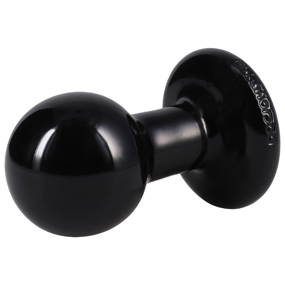 Round Butt Plug Medium - Black