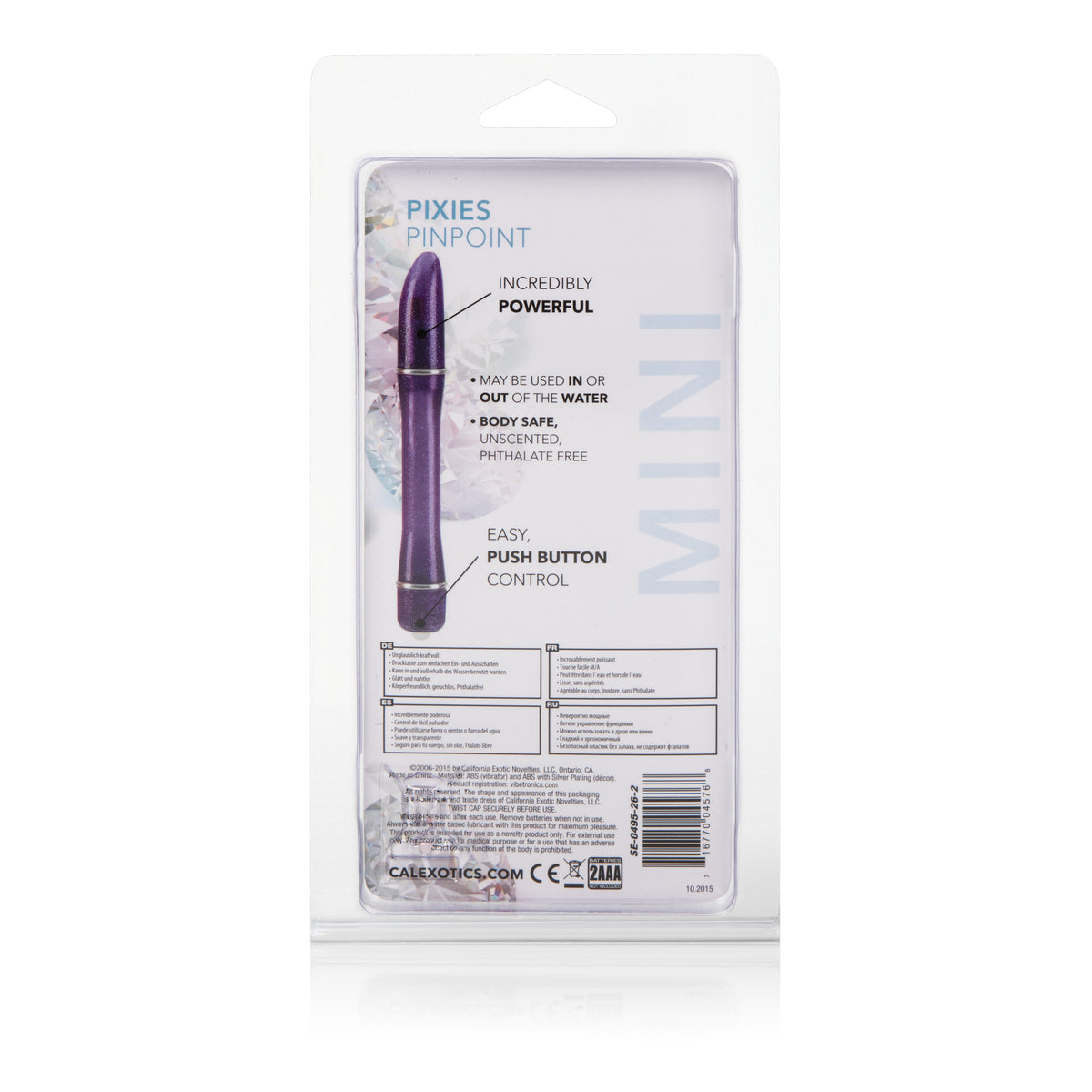 Pixies Pinpoint Purple Waterproof Vibe