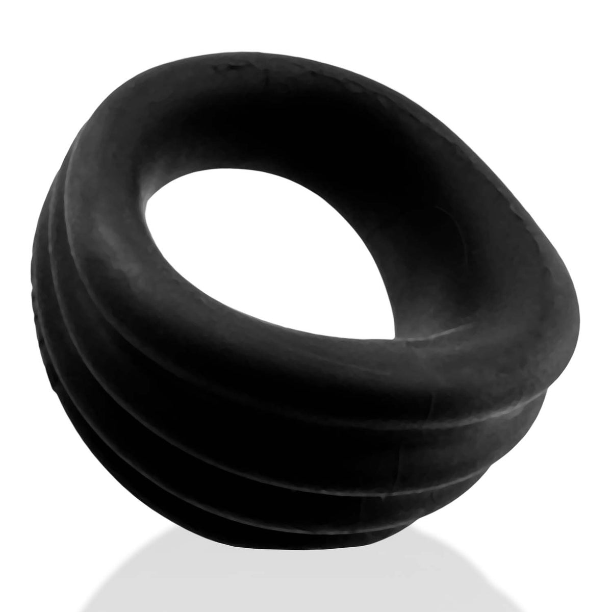 Expander Slimmer Scoop Style Cockring Black Fog