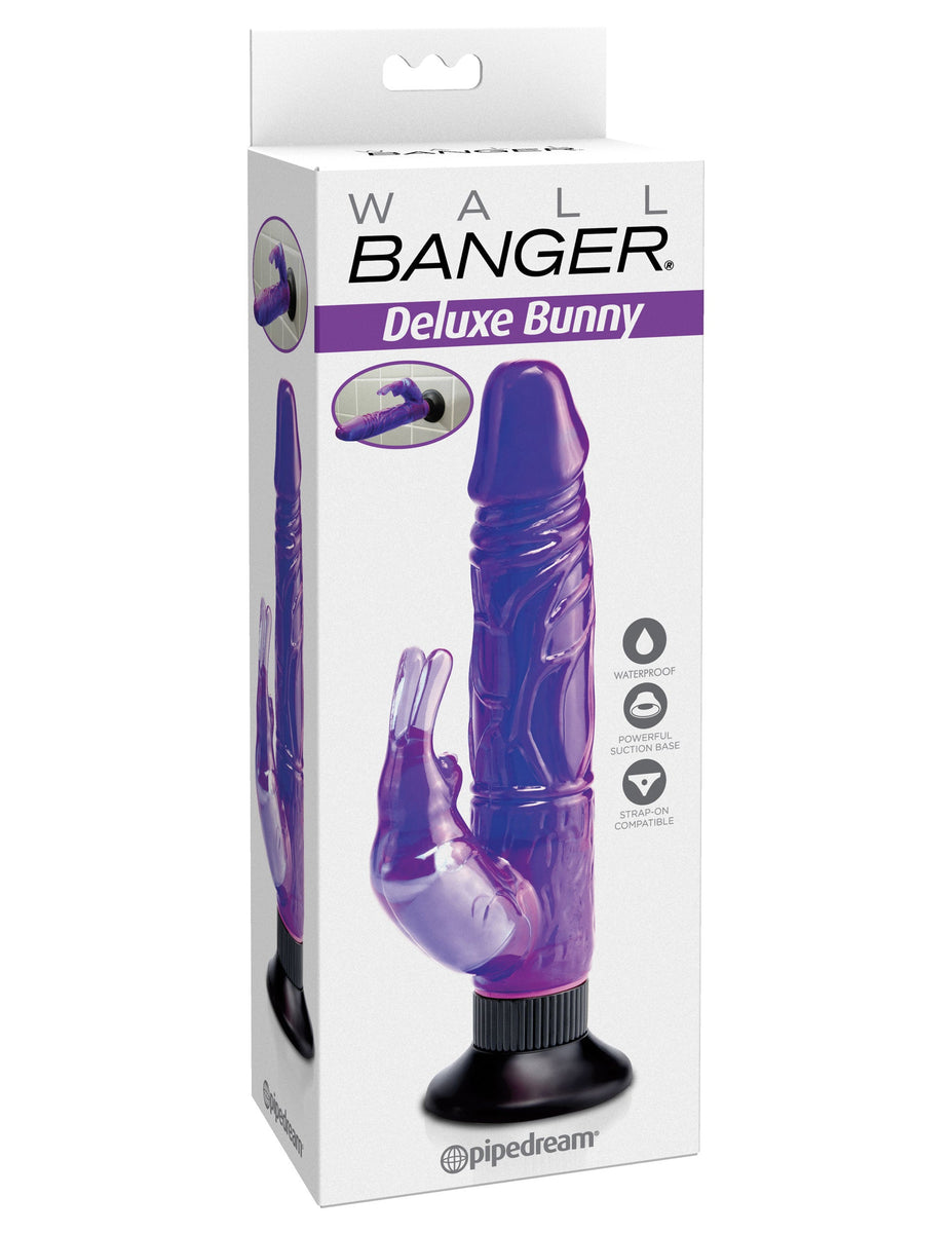 Waterproof Bunny Wall Bangers Deluxe - Purple