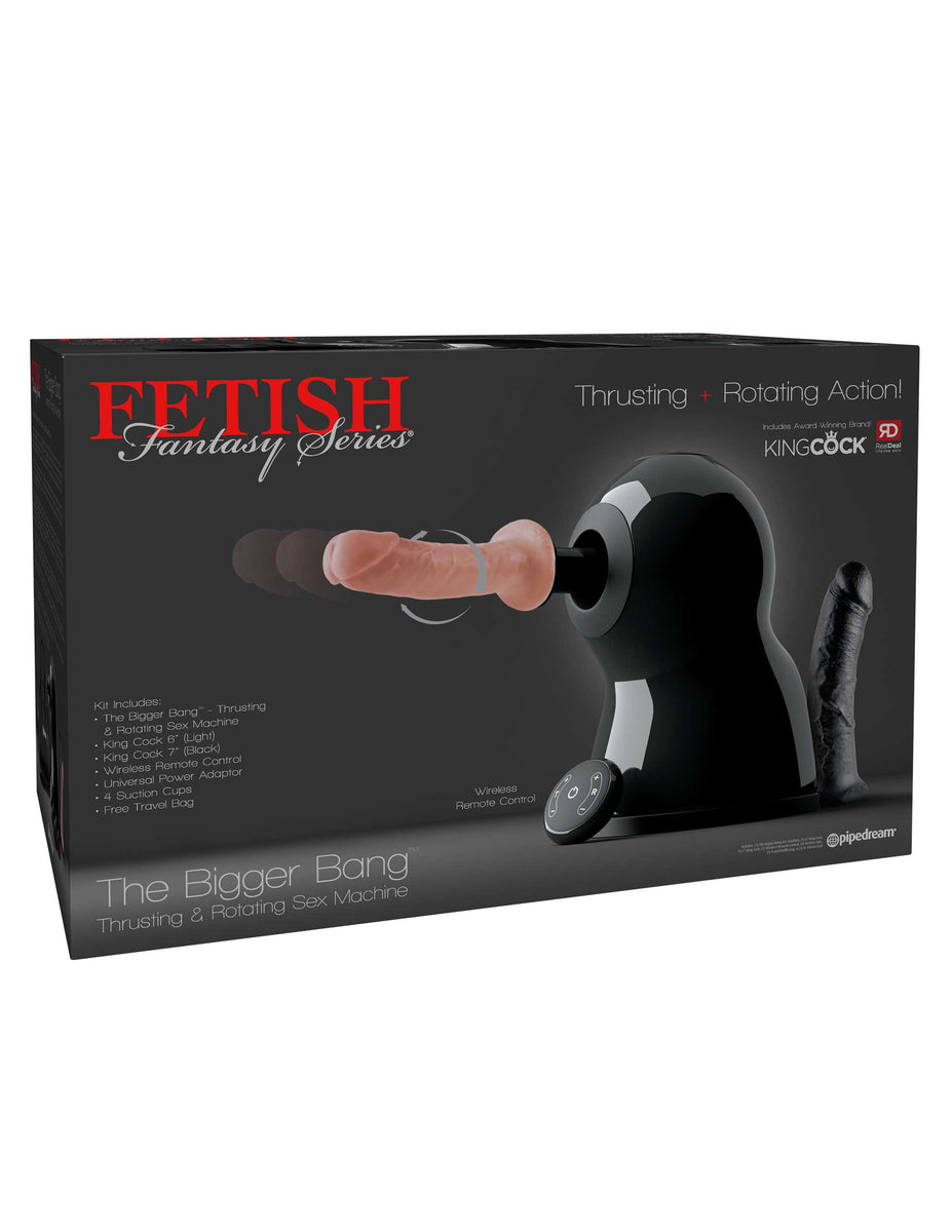 Fetish Fantasy the Bigger Bang Thrusting & Rotating Sex Machine