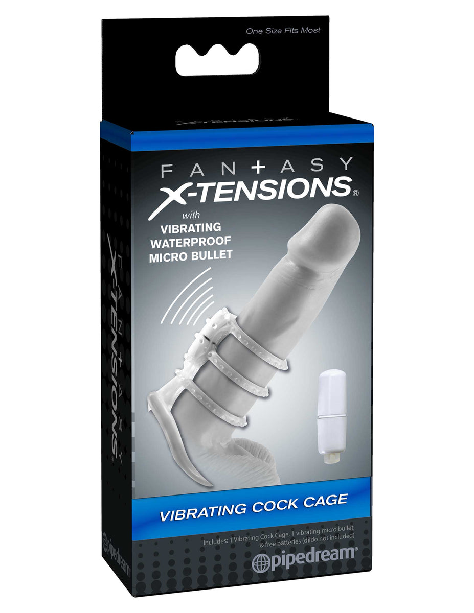 Fantasy X-Tensions Vibrating Cock Cage