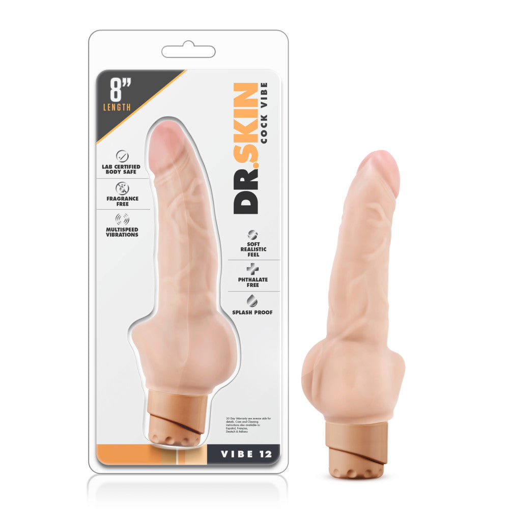 Dr. Skin - Cock Vibe #12 - Beige