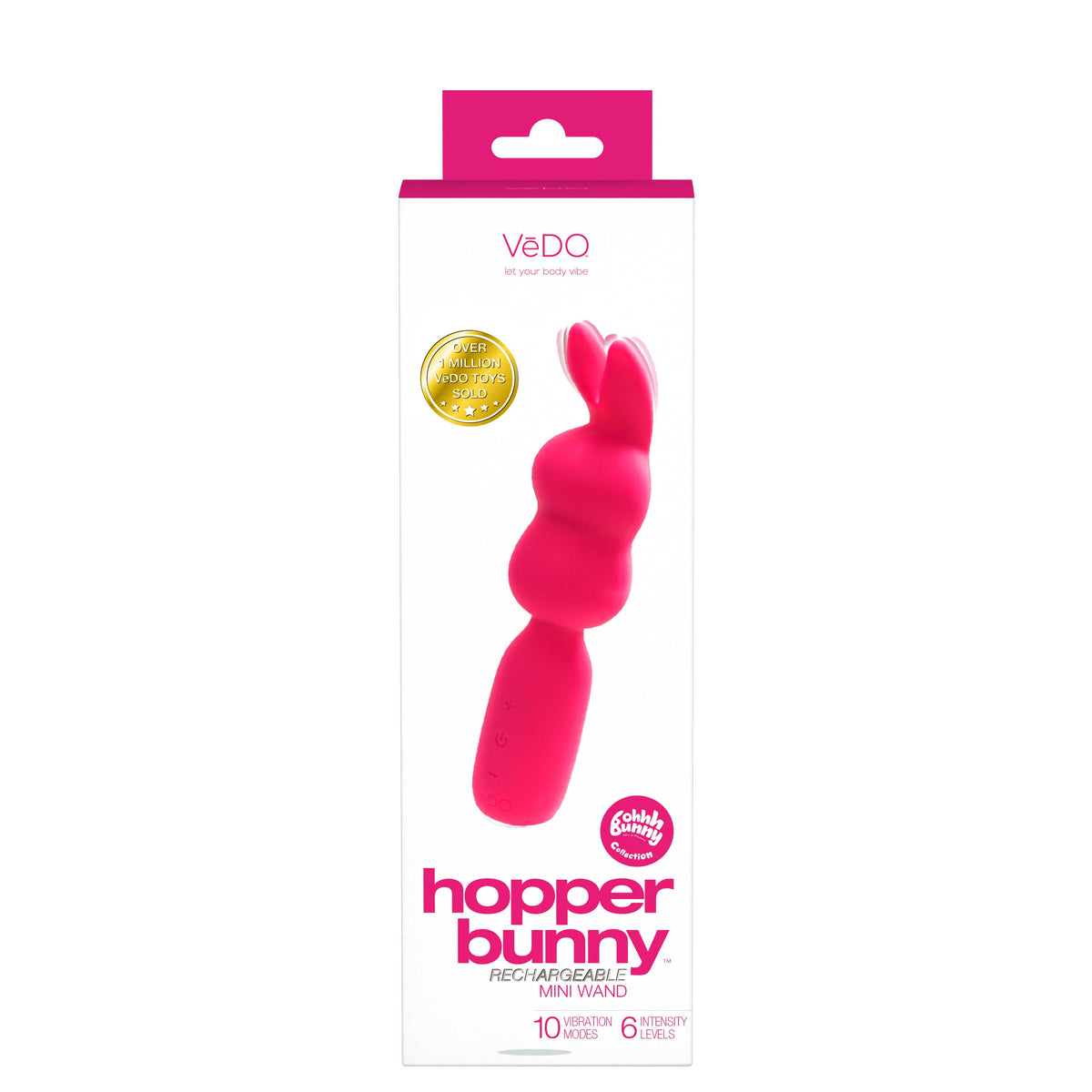 VEDO HOPPER RECHARGEABLE MINI VIBE PRETTY IN PINK