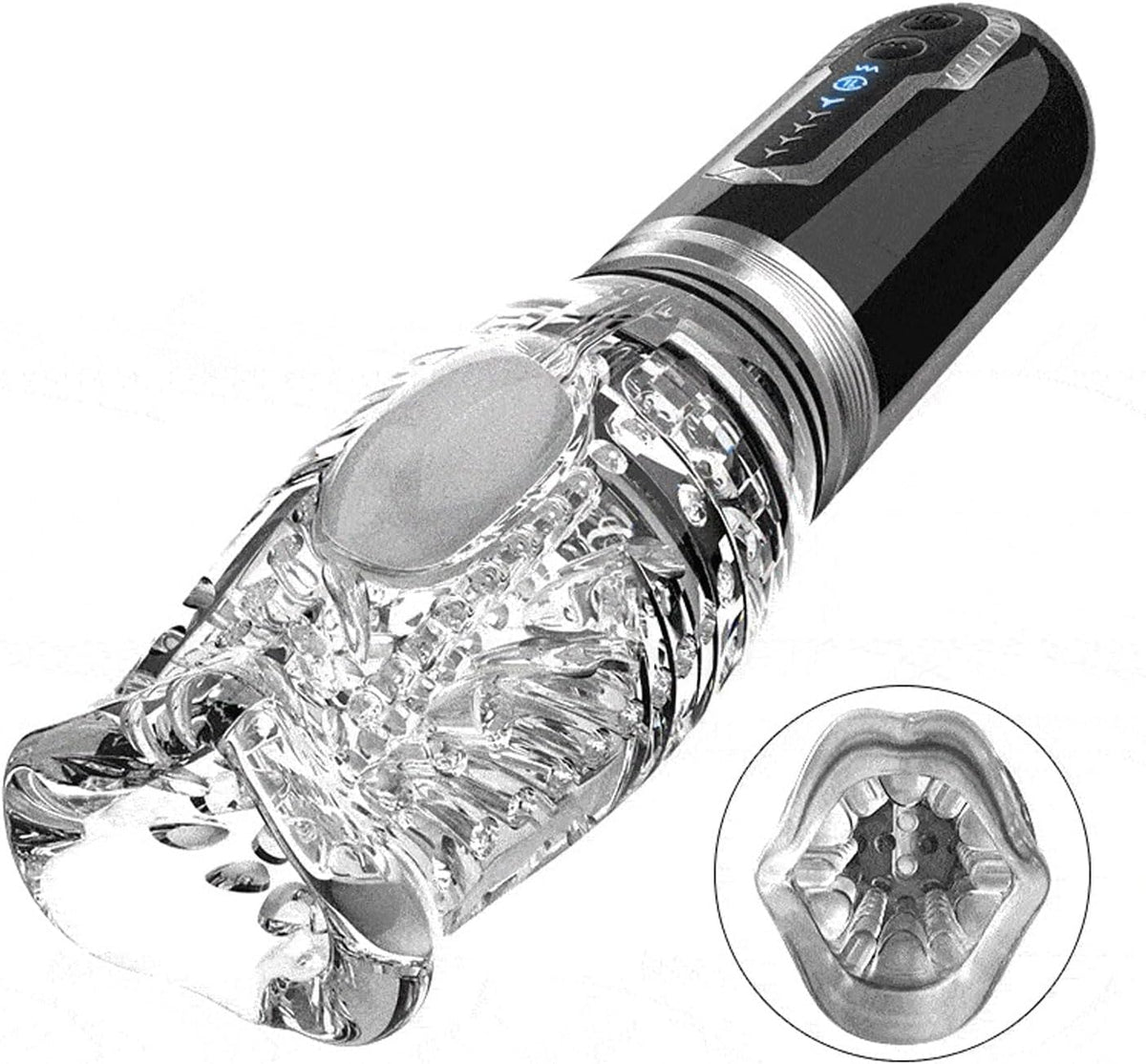 Thrusting Rotating Stroker (The Male Stroker 3) – Automatic Rechargeable Male Masturbator