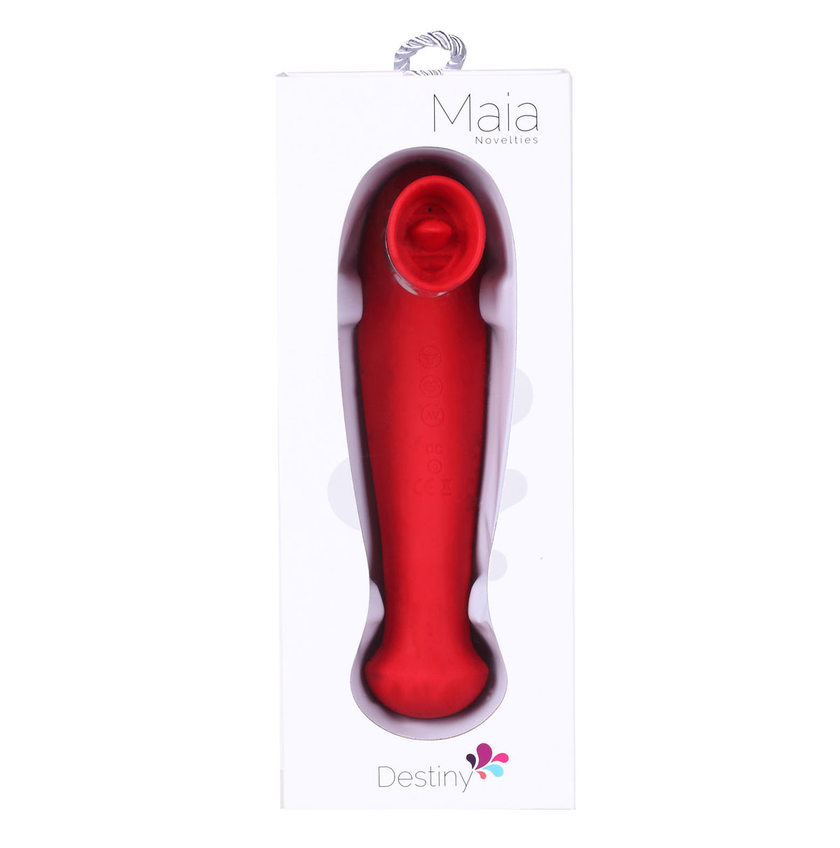 DESTINY RED SUCKING CLITORAL STIMULATOR