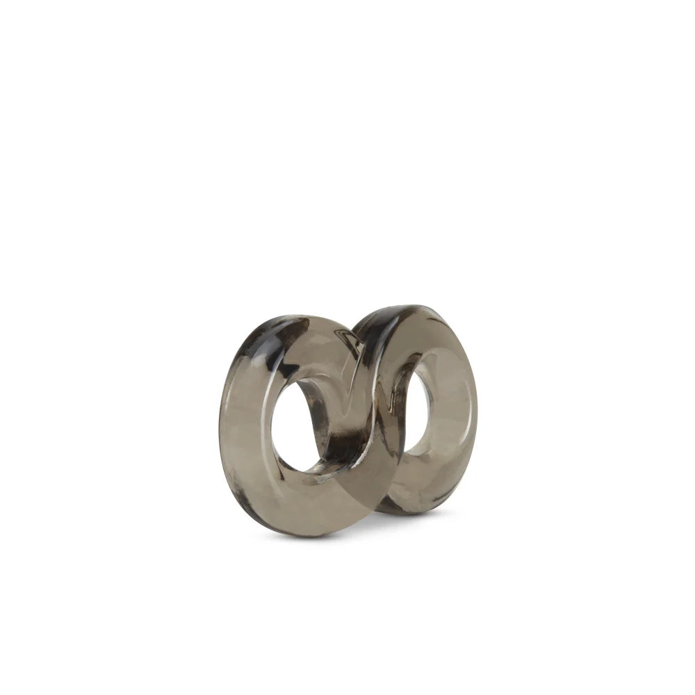 Stay Hard Cock Ring & Ball Strap Black – Stretch TPE Double Ring Enhancer