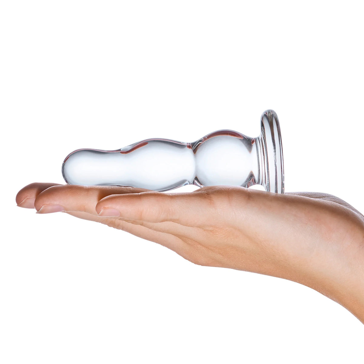 4 Inch Glass Butt Plug