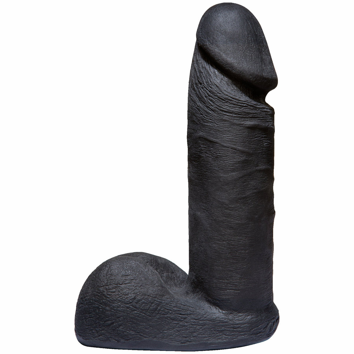 Vac-U-Lock Code Black 6 Inch ULTRASKYN Cock – Realistic Black Strap-On Attachment by Doc Johnson