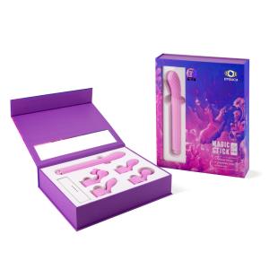 MAGIC STICK S1 PLUS MULTI FUNCTIONING VIBE PINK (NET)