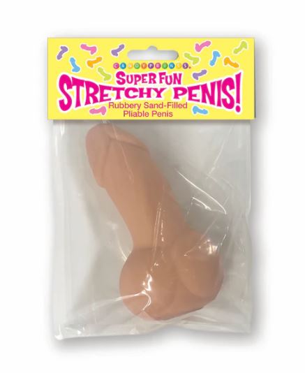 Super Fun Stretchy Penis Sand Filled Novelty Stress Toy – Sensory Fidget Toy
